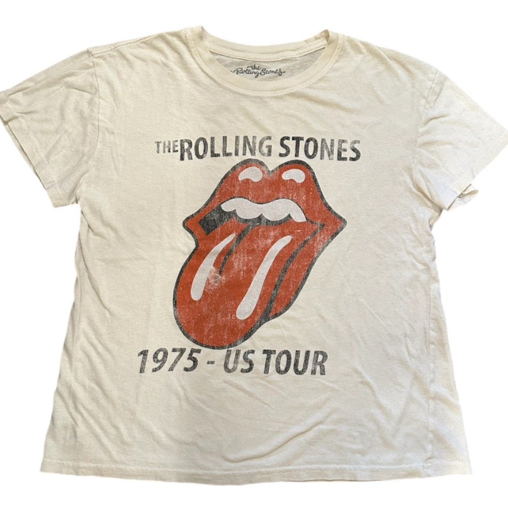 Vintage Authentic Rolling Stones US Summer Tour 1975 / worn into perfection MD